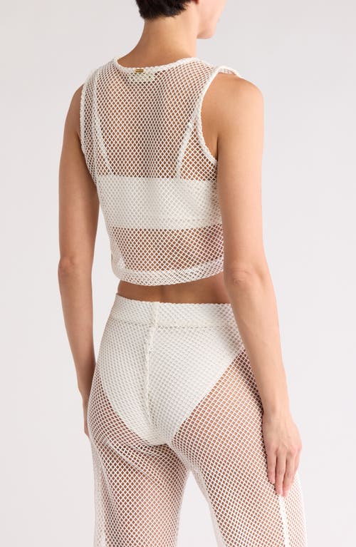 BOAMAR BOAMAR FILUA MESH CROP TOP 