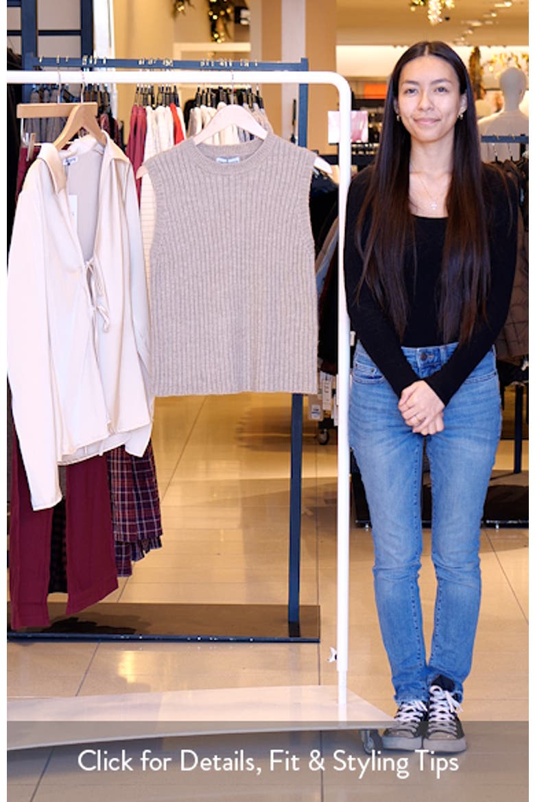 Jessabell Crewneck Sweater Tank video