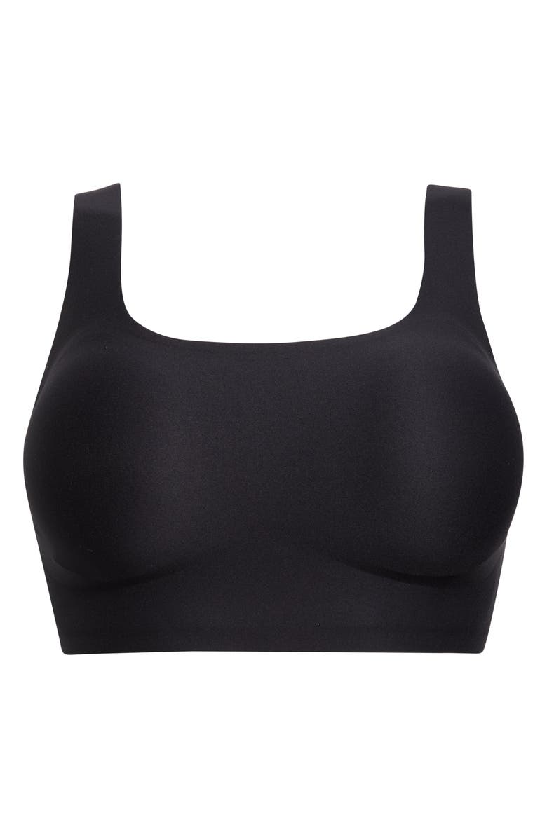 Chantelle Lingerie Softstretch Power Scoop Neck Bralette, Alternate, color, Black