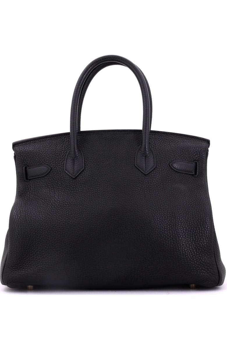 Pre-Owned Hermes Birkin Handbag Black Togo with Gold Hardware 30, Alternate, color, Noir