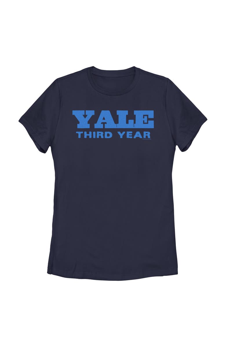 Yale University Women's Yale University Third Year Logo Graphic T-Shirt, Main, color, Navy Blue