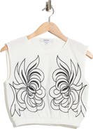 Joie Embroidered Crop Top