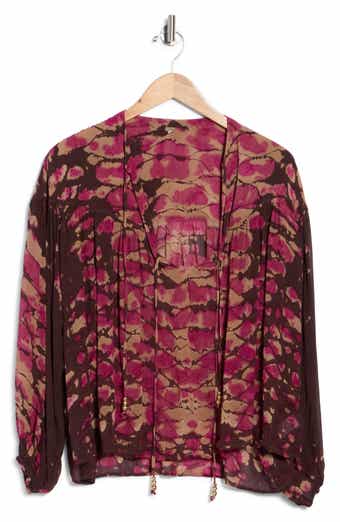 Abbey Beaded Mandarin Collar Top