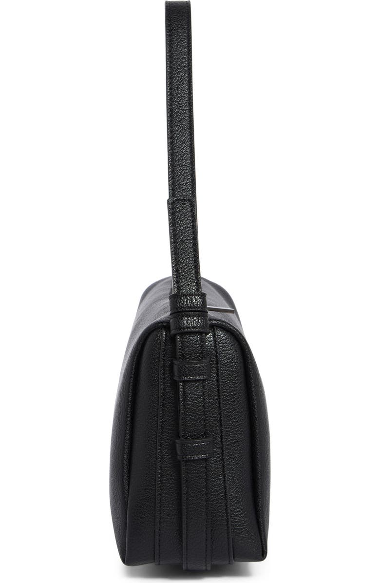 BCBG Convertible Faux Leather Shoulder Bag, Alternate, color, Black