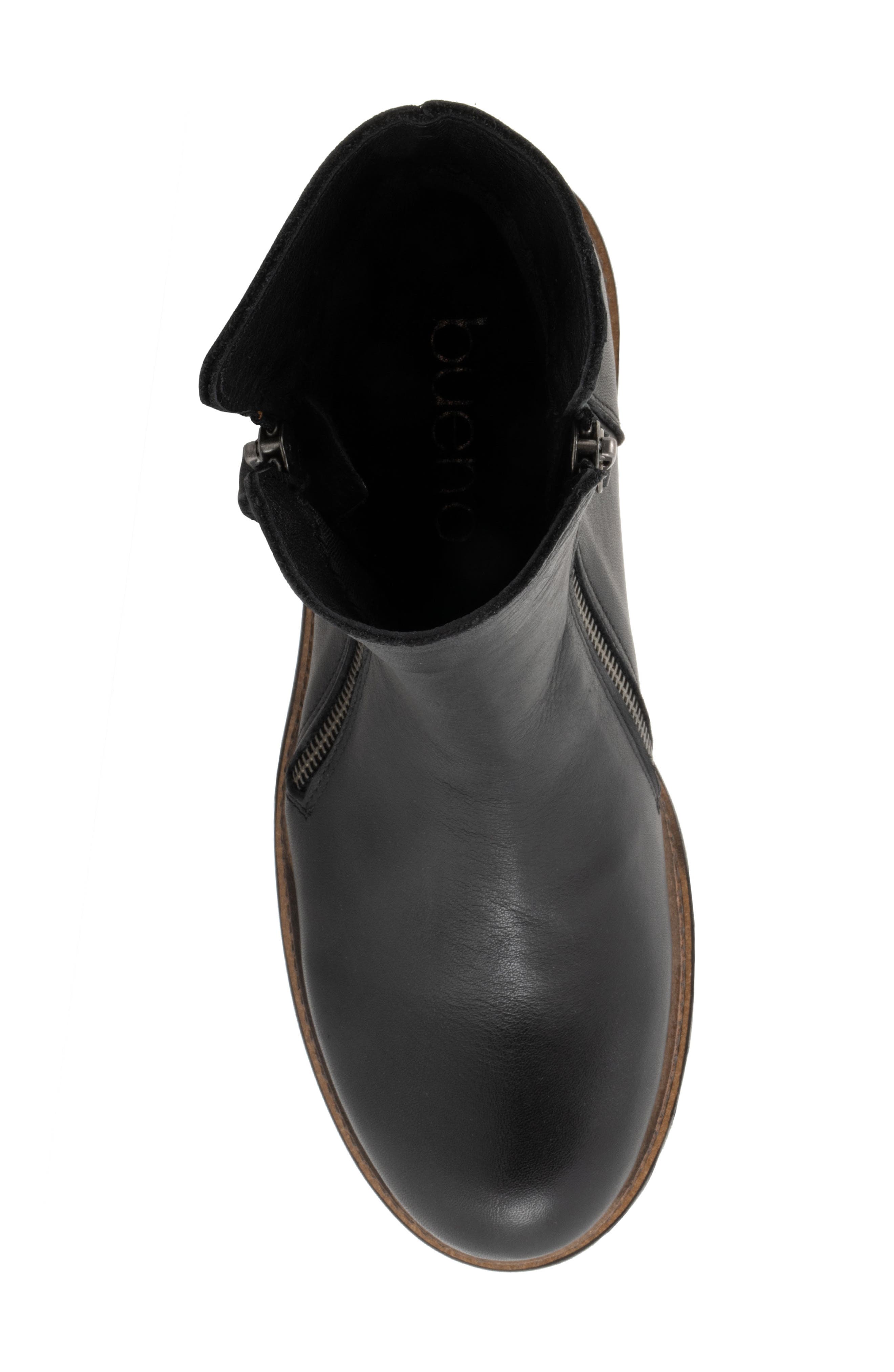 Bueno Ariana Zip-Up Boot, Alternate, color, Black