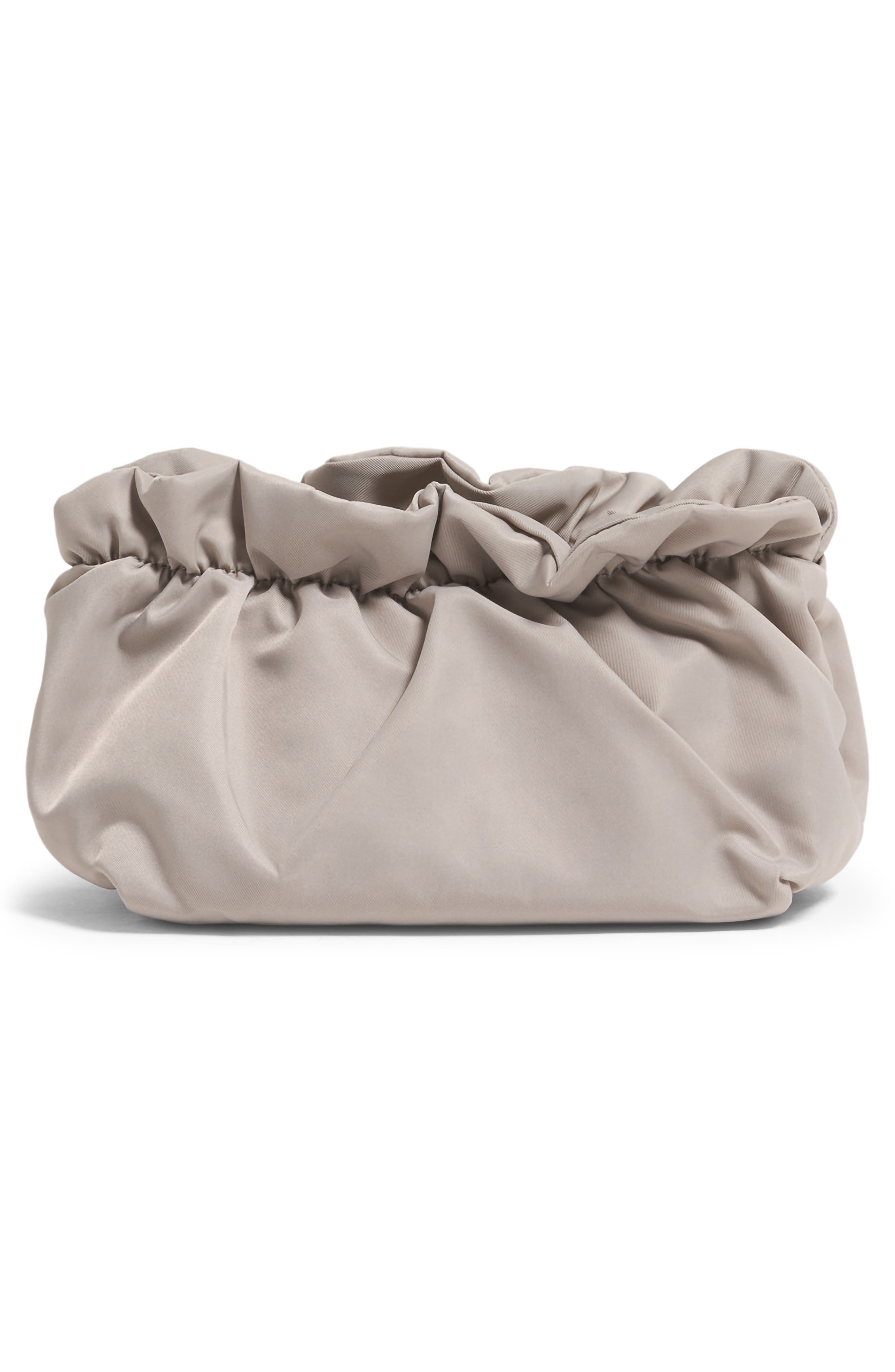 Stoney Clover Lane Bow Nylon Pouch, Alternate, color, Mist