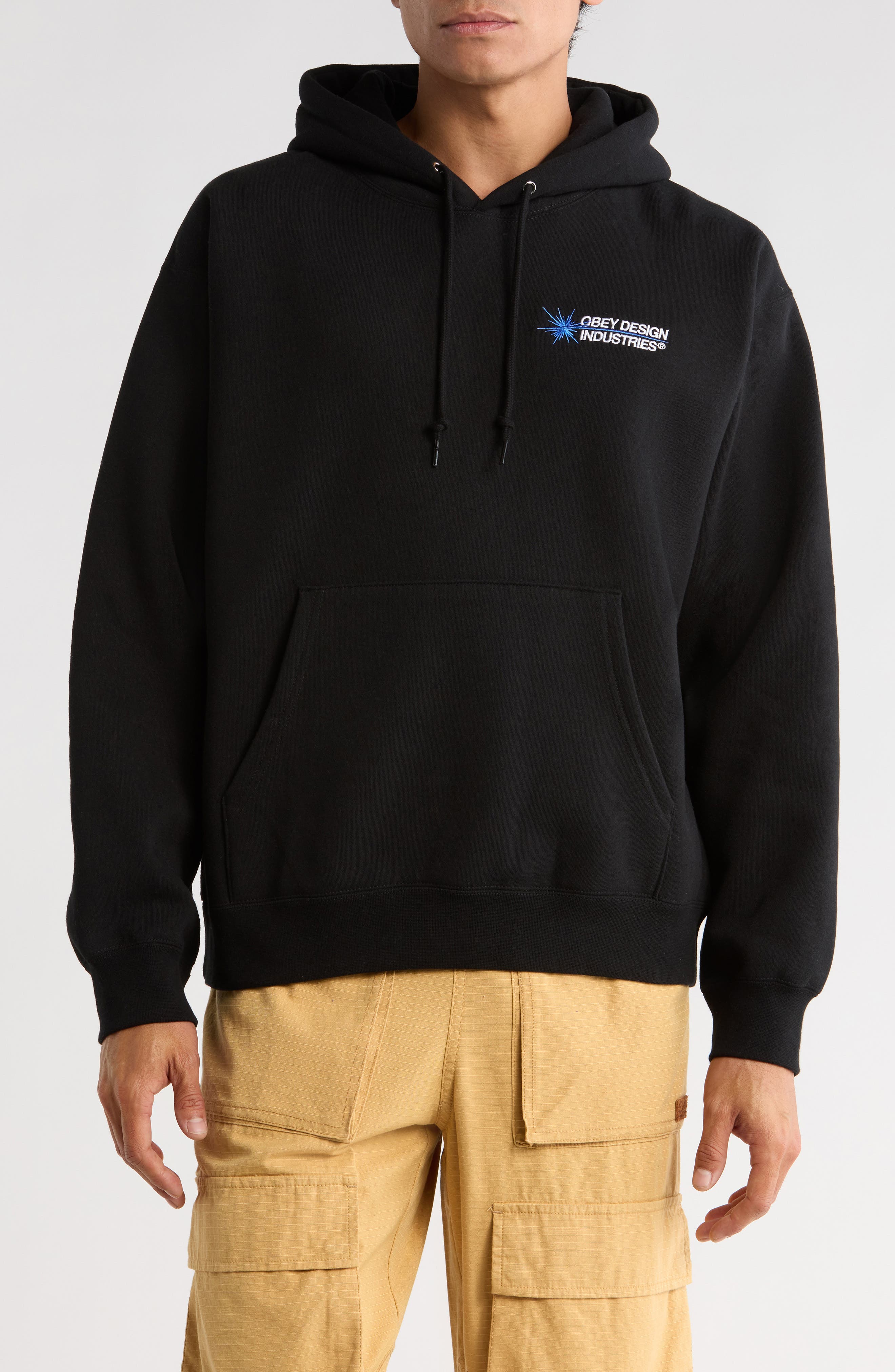 Obey Industries Oversize Pullover Hoodie