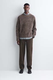 COS Double-faced Wool-blend Straight-leg Pants