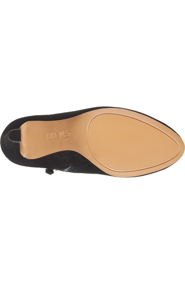 Nine West 'Cozie' Suede Bootie, Alternate, color,