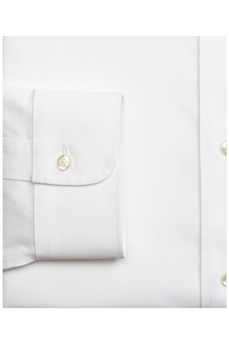 Solid Non-Iron Regular Fit Dress Shirt, Alternate, color, SOLID WHITE