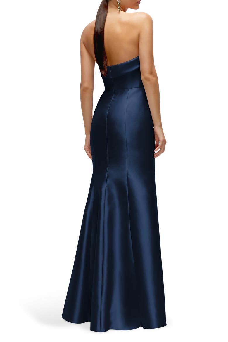 satin trumpet dress Trumpet Bridal Gowns