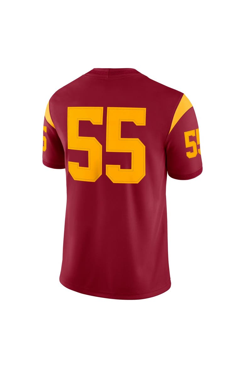 Men's Nike #55 Cardinal USC Trojans Home Game Jersey, Alternate, color, Cardinal