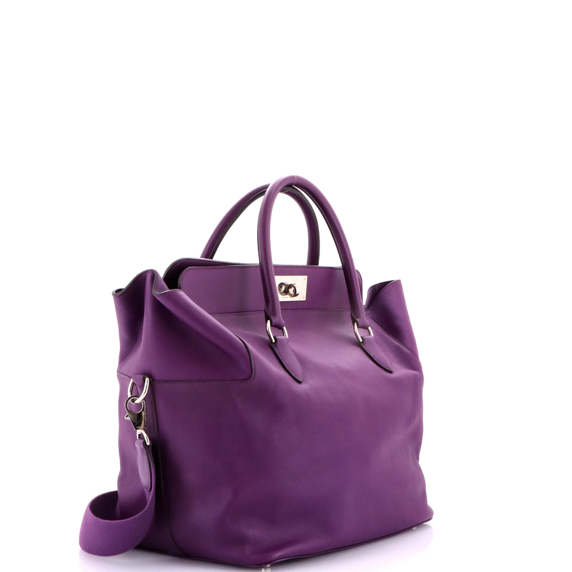 Pre-Owned Hermes Toolbox Bag Swift 33, Alternate, color, Anemone