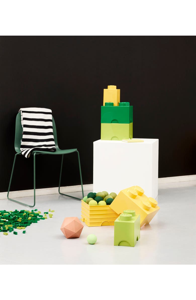 LEGO Storage Brick 2, Bright Red, Alternate, color, 