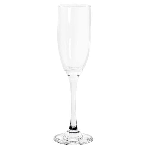 Gibson Home Belinni 4 Piece 6.4oz Fluted Champagne Glass Set In Transparent