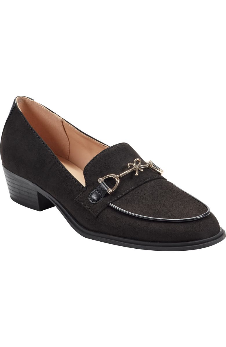 Bandolino Rummie Bit Loafer Pump, Main, color, Black