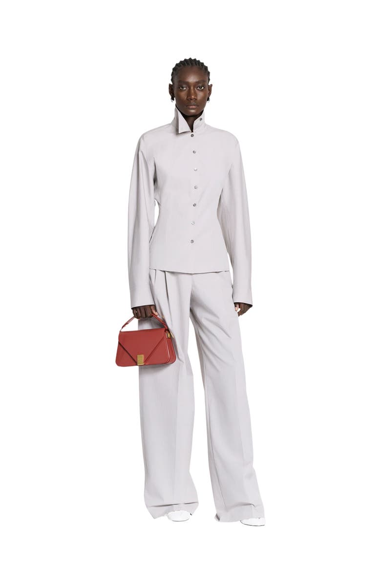 Lanvin Tailored Cotton Shirt, Main, color, Mink