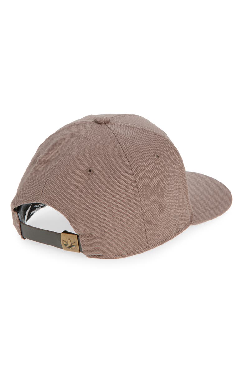 adidas Modern Canvas Baseball Cap, Alternate, color, Trace Brown/ Trace Brown