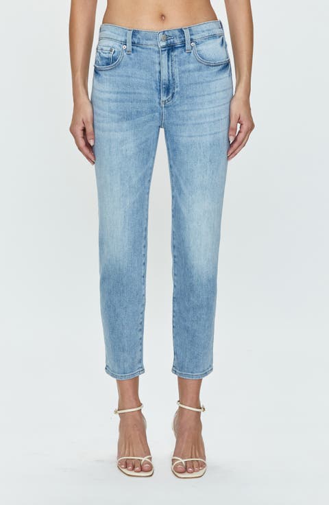 Monroe High Waist Crop Cigarette Jeans