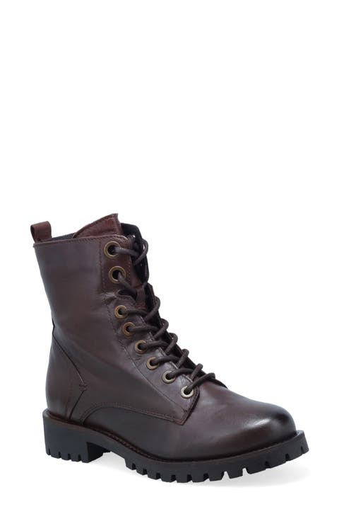 Amirah Lace-Up Platform Bootie