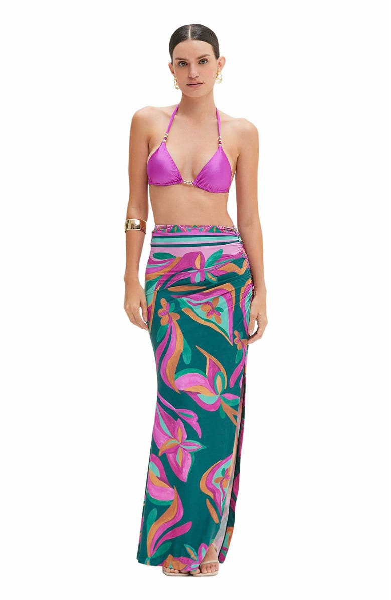 PatBO Aljezur Maxi Skirt, Alternate, color, 