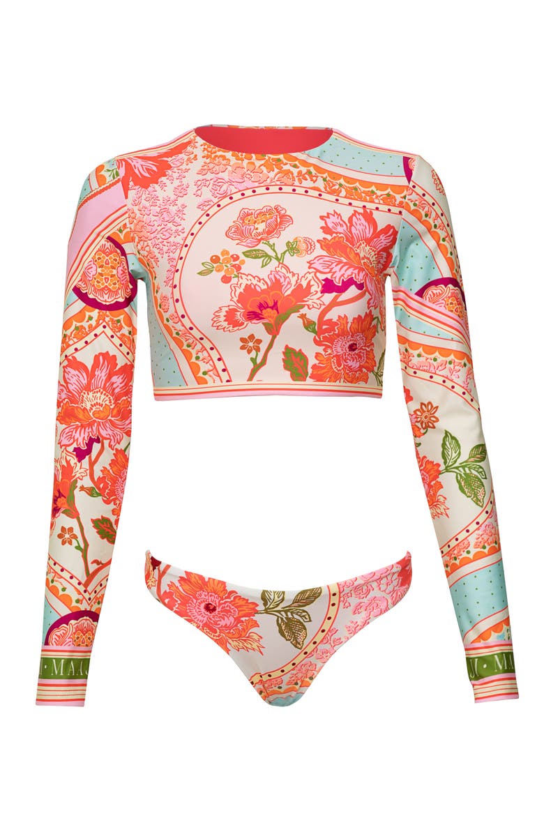 Maaji Flirt Reversible Bikini Bottoms, Alternate, color, Blue