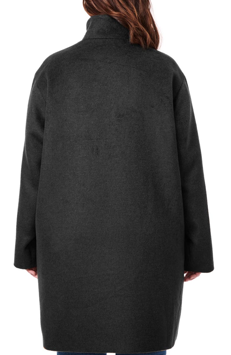 Bernardo Melton Wool Blend Coat, Alternate, color, 