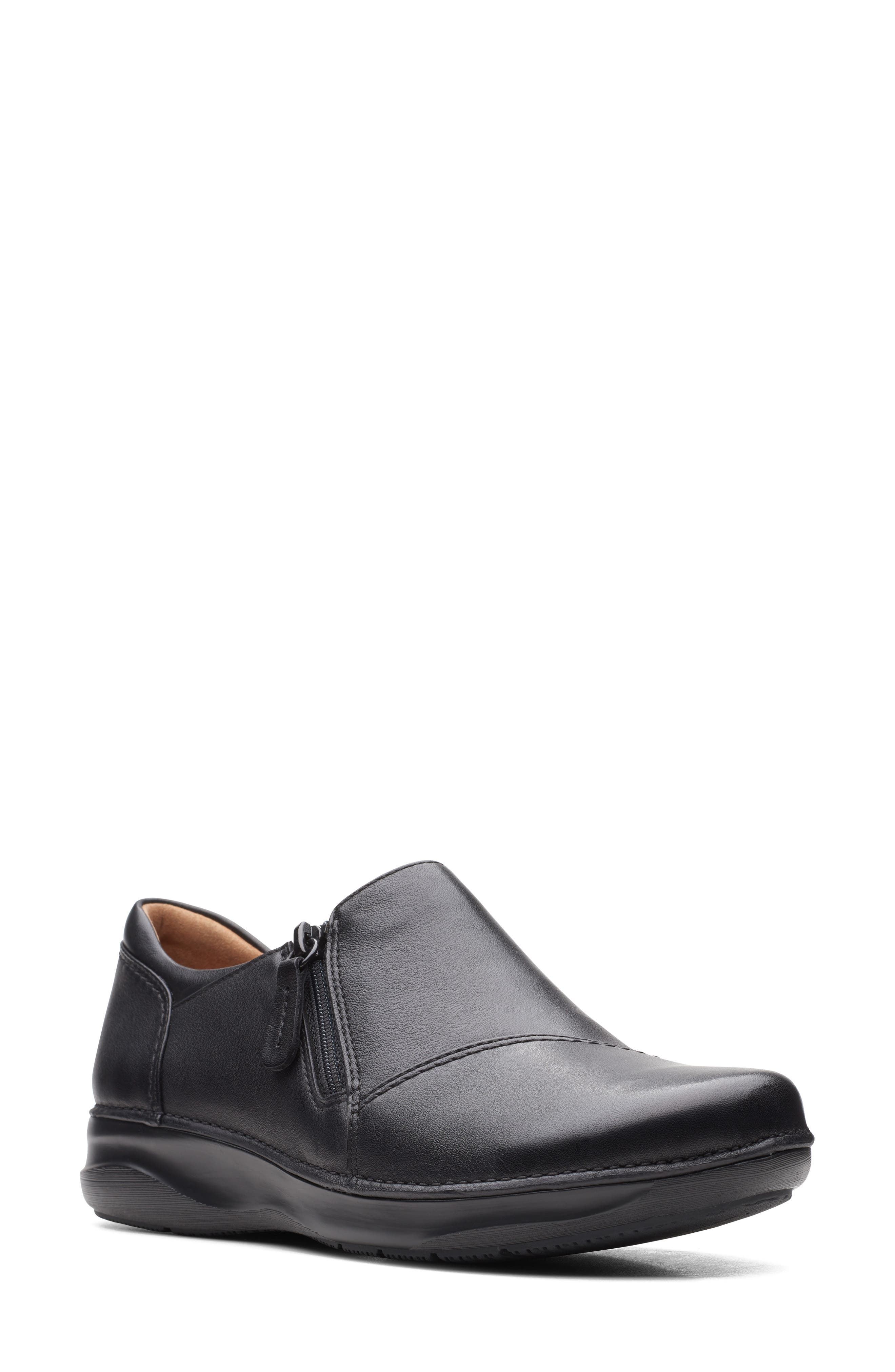 Clarks<sup>®</sup> Appley Zip Loafer, Main, color, 