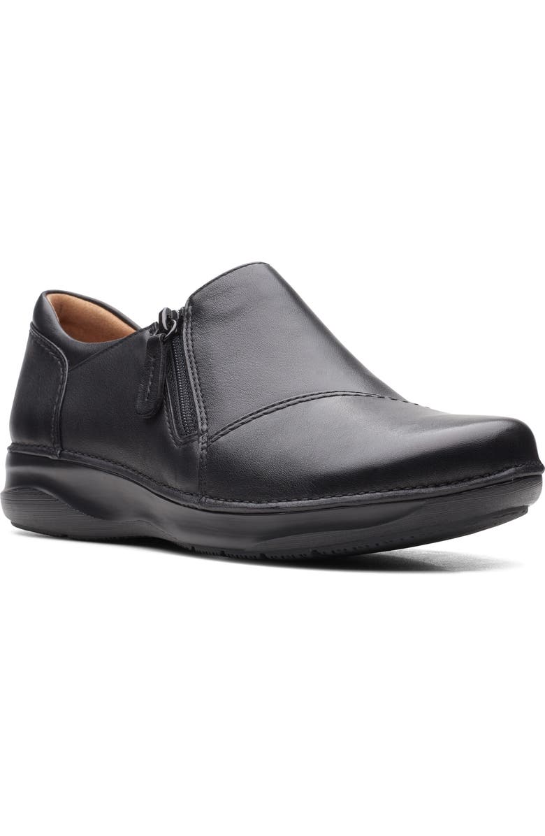 Clarks<sup>®</sup> Appley Zip Loafer, Main, color,