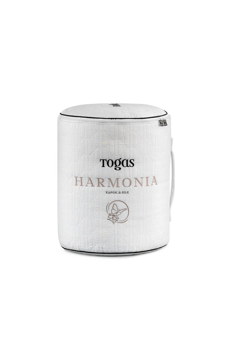 Togas Harmonia kapok silk comforter, Alternate, color, White