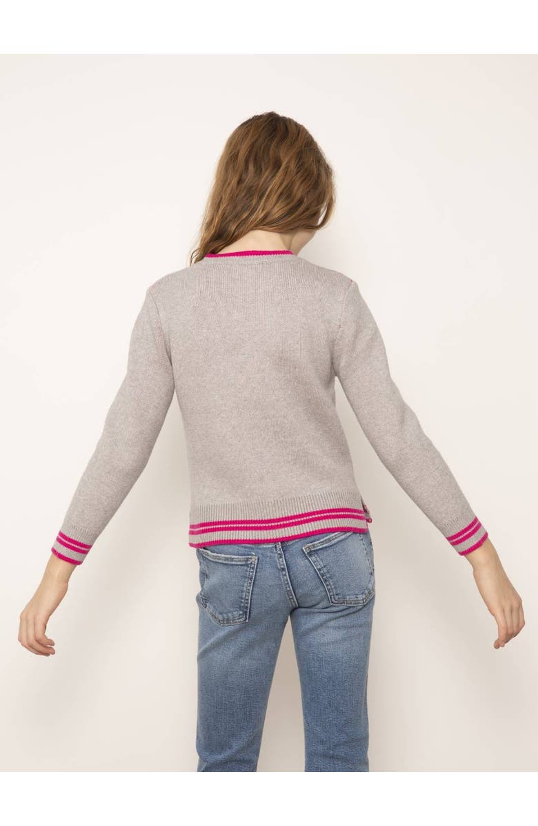 Central Park West Ava Peace Crew, Alternate, color, Heather