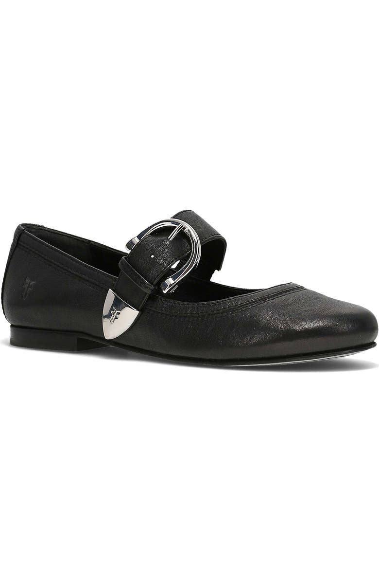 Frye Carson Mary Jane Flat, Main, color, Black