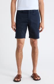 Theory Zaine Stretch Cotton Chino Shorts