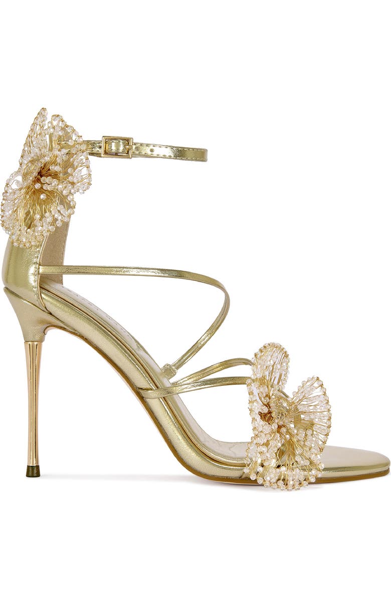AZALEA WANG Evathe Strappy Sandal, Alternate, color, Gold