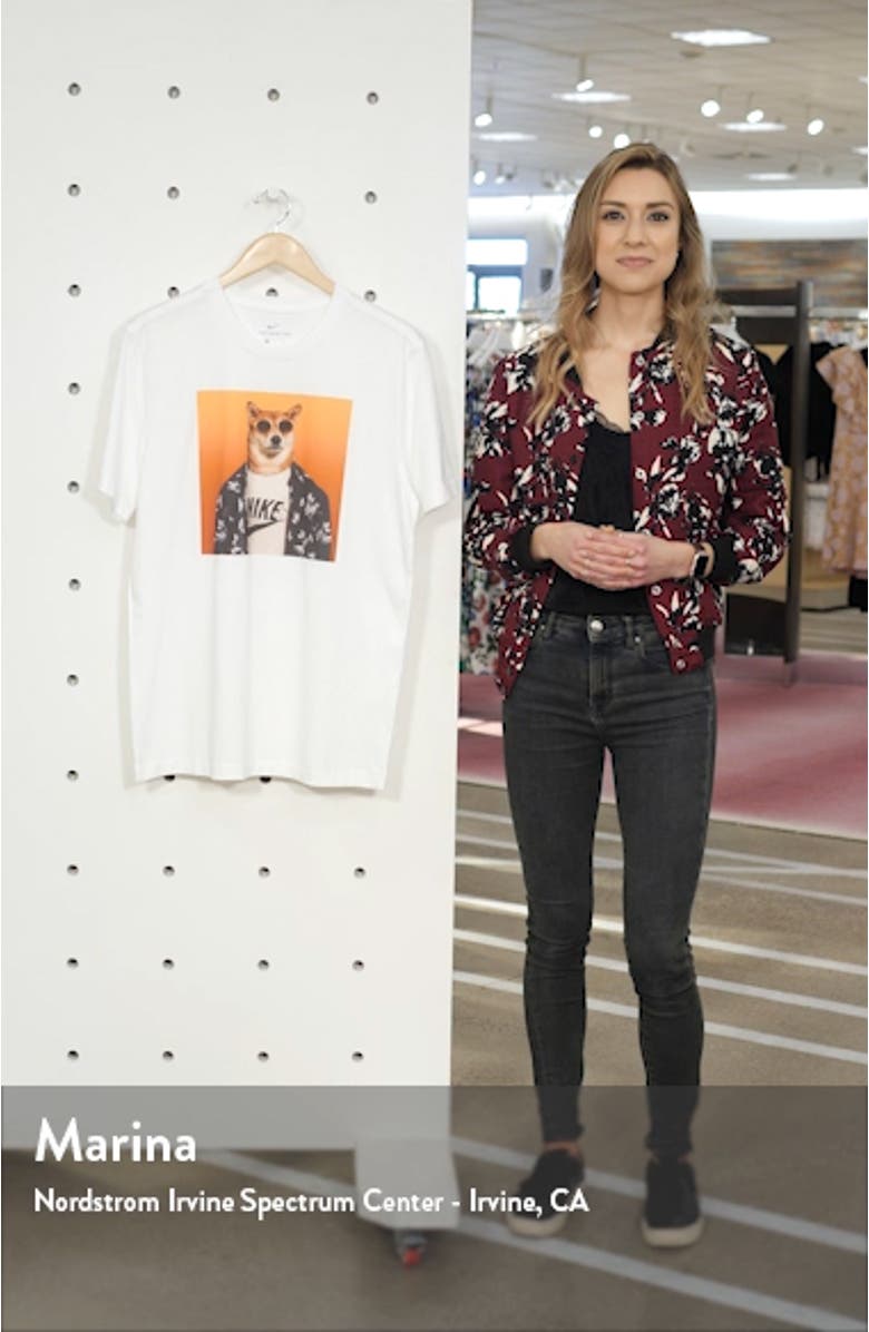 Sportswear Graphic Dog T-Shirt, sales video thumbnail