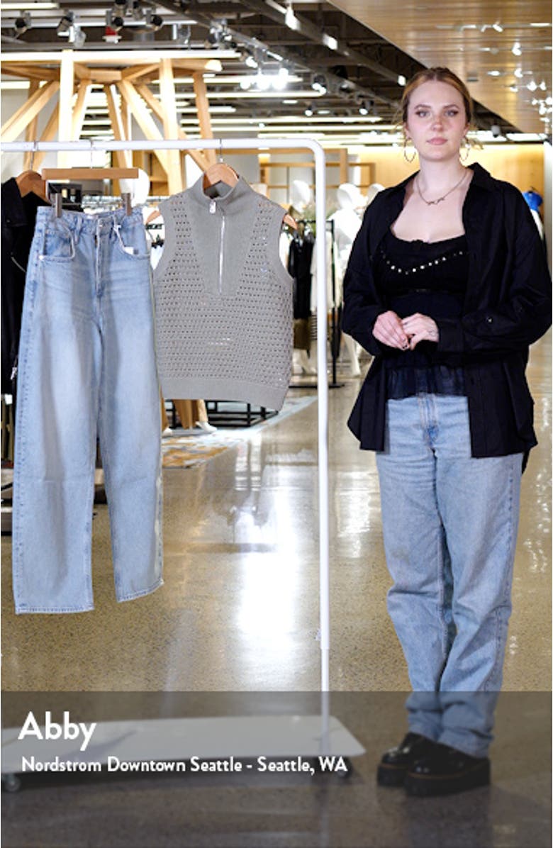 Bains Half Zip Sweater Tank, sales video thumbnail