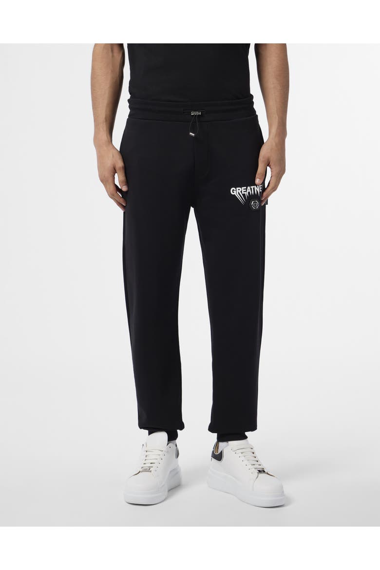 Fleece Joggers Greatness Men, Main, color, black