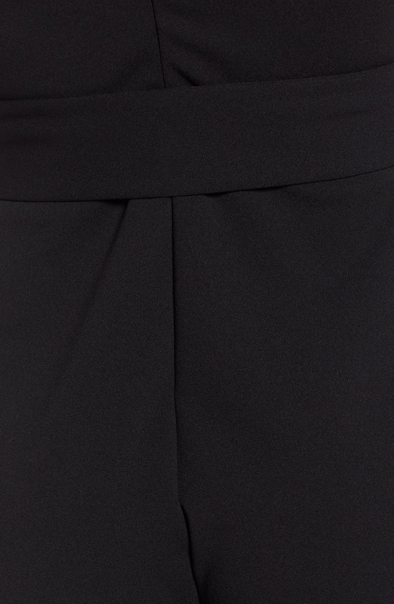 Leith Deep V-Neck Jumpsuit, Alternate, color,