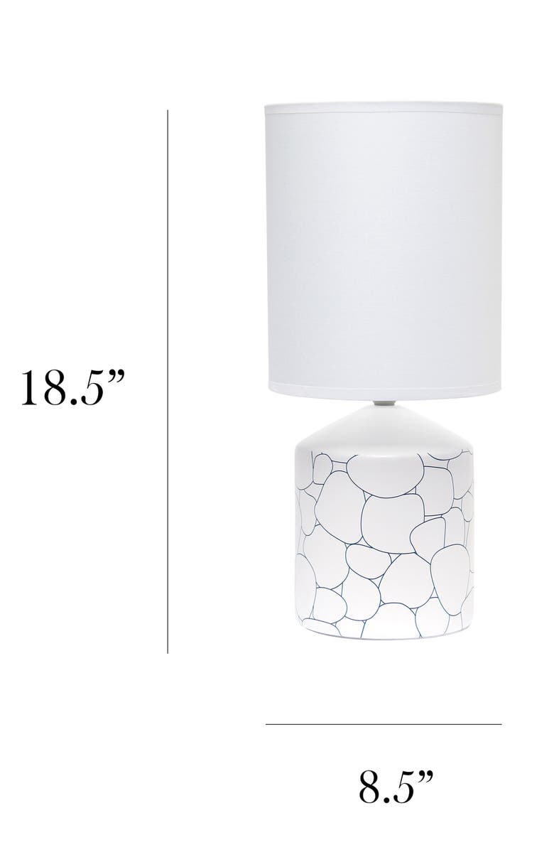 LALIA HOME Pebble Print Table Lamp, Alternate, color,