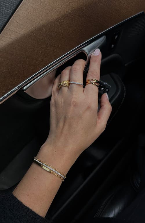 Monica Vinader Corda Rope Chain Friendship Bracelet In Silver