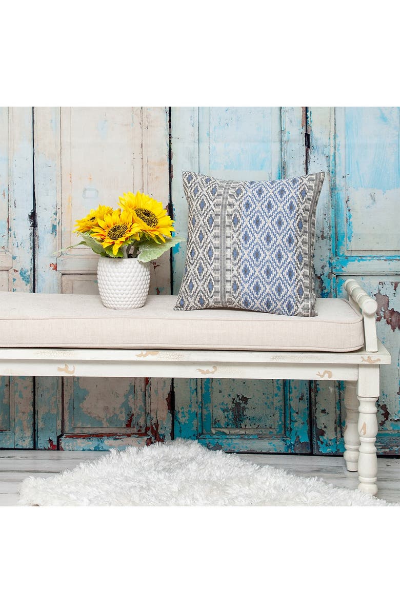 PARKLAND COLLECTION Chaka Transitional Beige Throw Pillow, Alternate, color, Beige