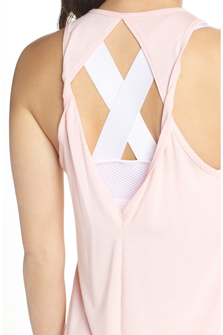Twist Back Tank, Alternate, color, PETAL