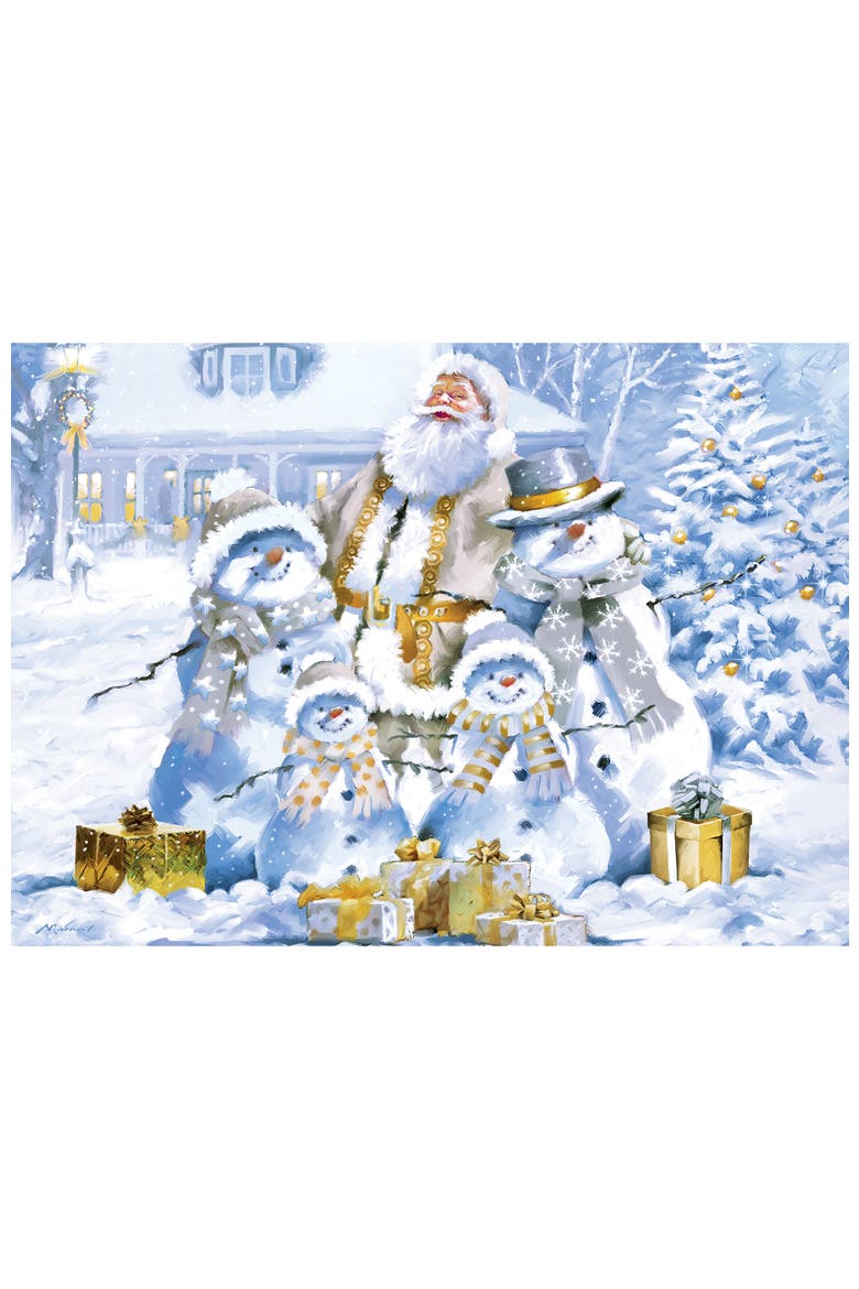Glitter & Gold 500 Piece Puzzles 4-Pack, Alternate, color, Multicolor