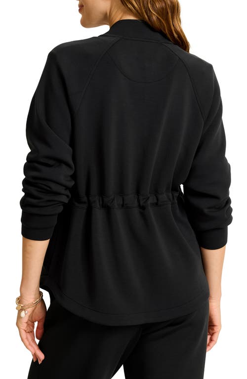 Tommy Bahama Palm Voyage Zip-up Jacket In Black