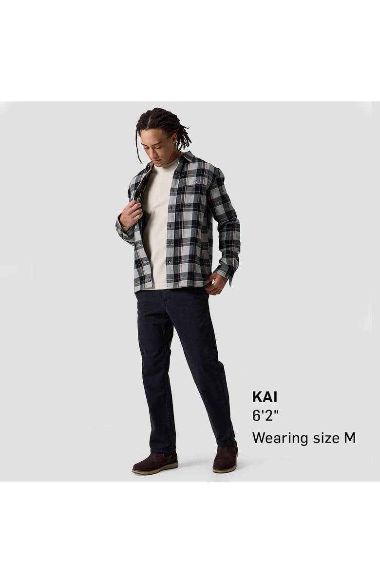 Backcountry Venture Midweight Flannel Shirt - Men's, Alternate, color, Goat Gray Drifter Plaid