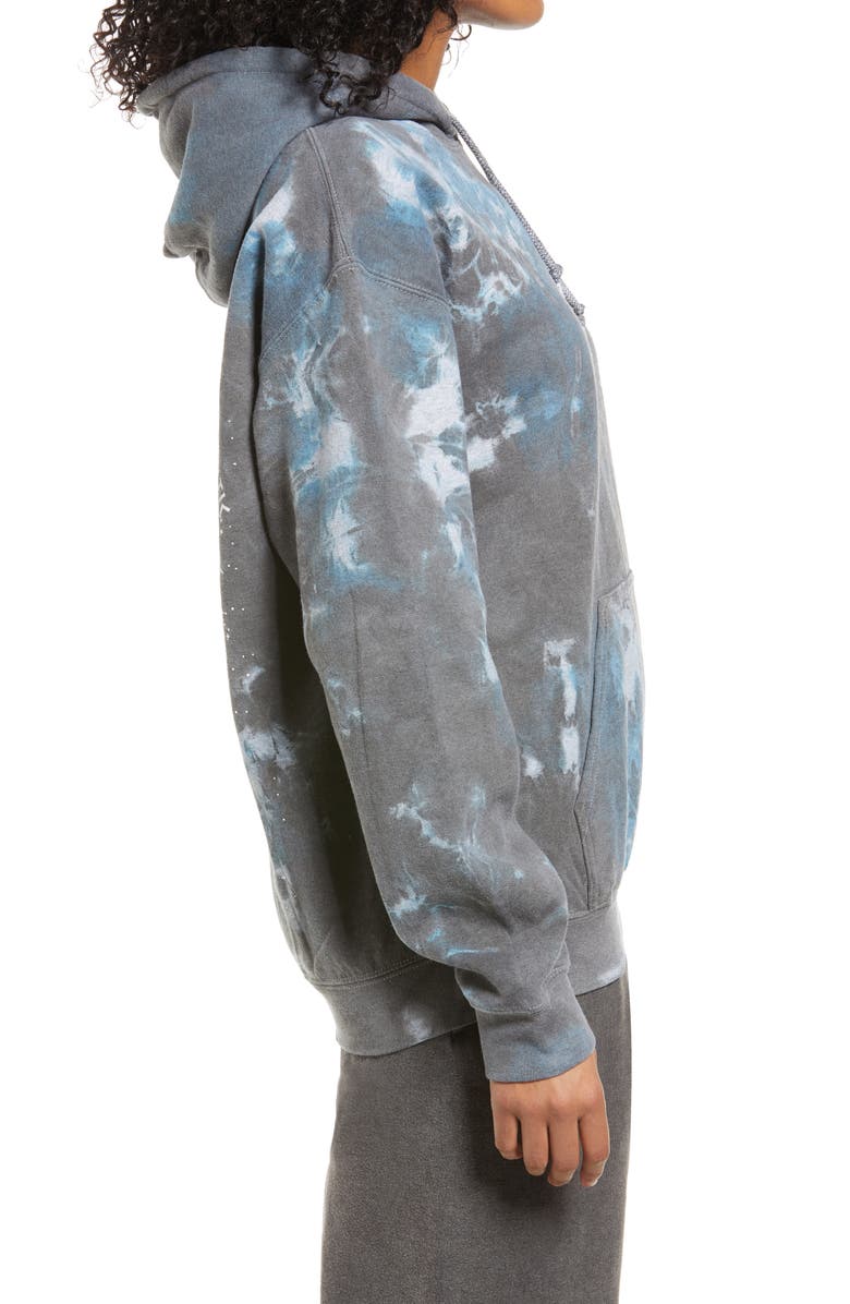 BDG Urban Outfitters Women's Celestial Tie Dye Hoodie, Alternate, color, 