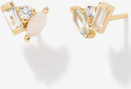 Little Sky Stone Seraphina Moonstone Topaz Stud Earrings