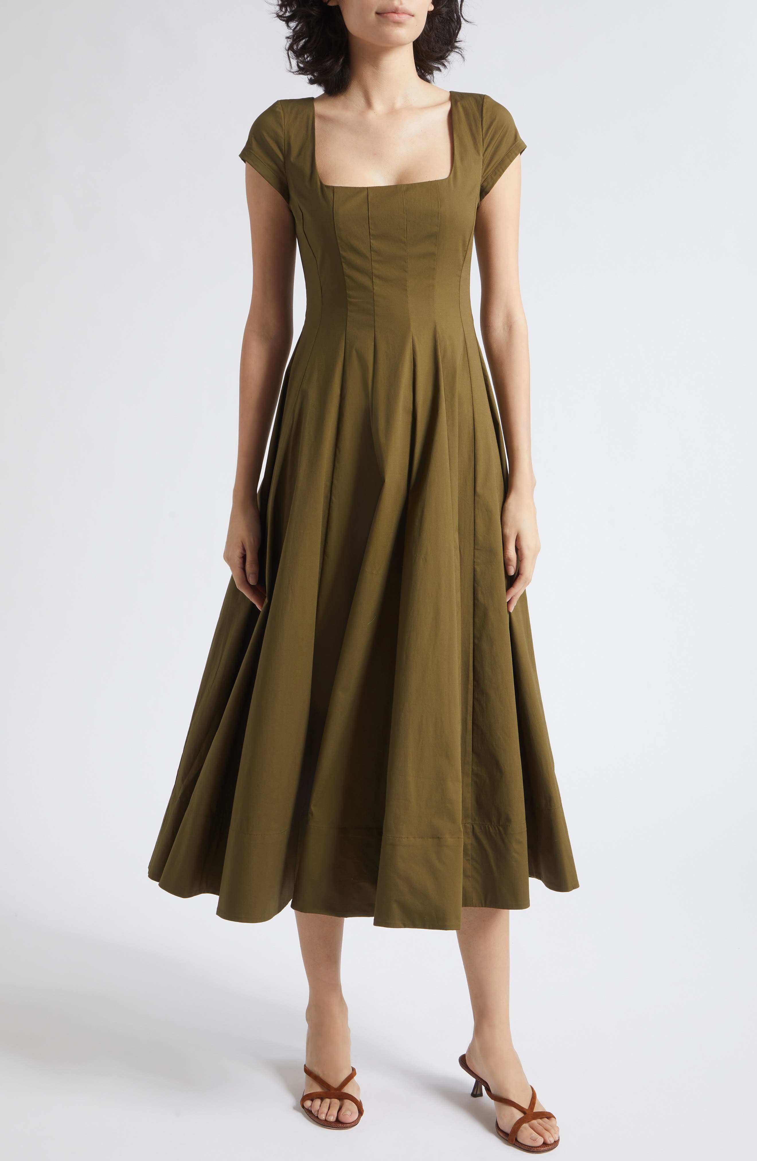 selected DARK OLIVE