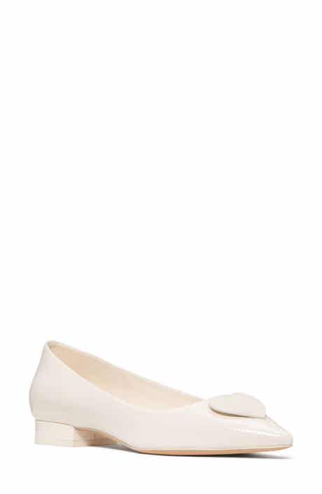 Kate Spade New York lover crinkle patent leather low pump