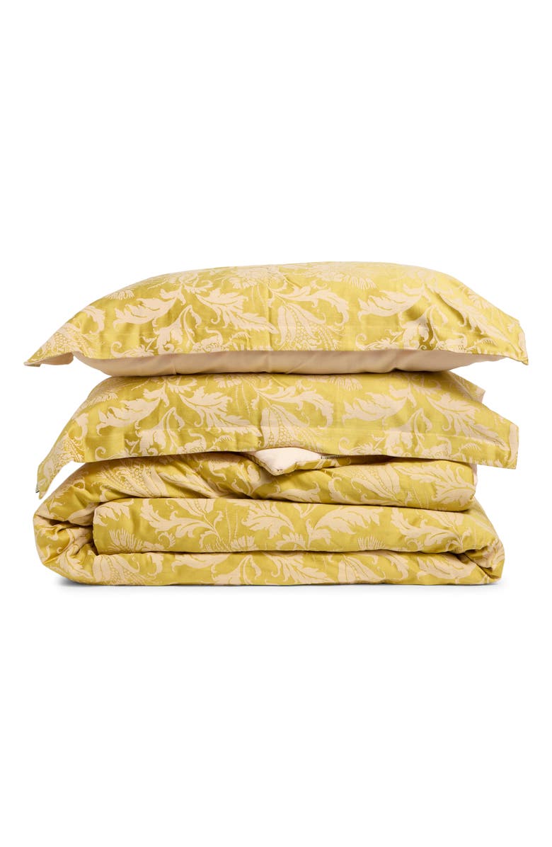 Ted Baker Baroque Comforter & Sham Set, Main, color, Yellow
